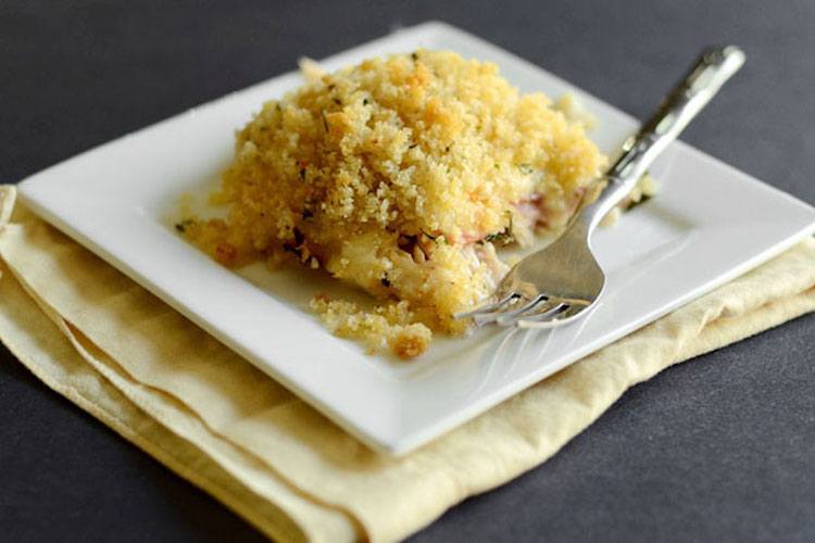 chicken cordon bleu casserole