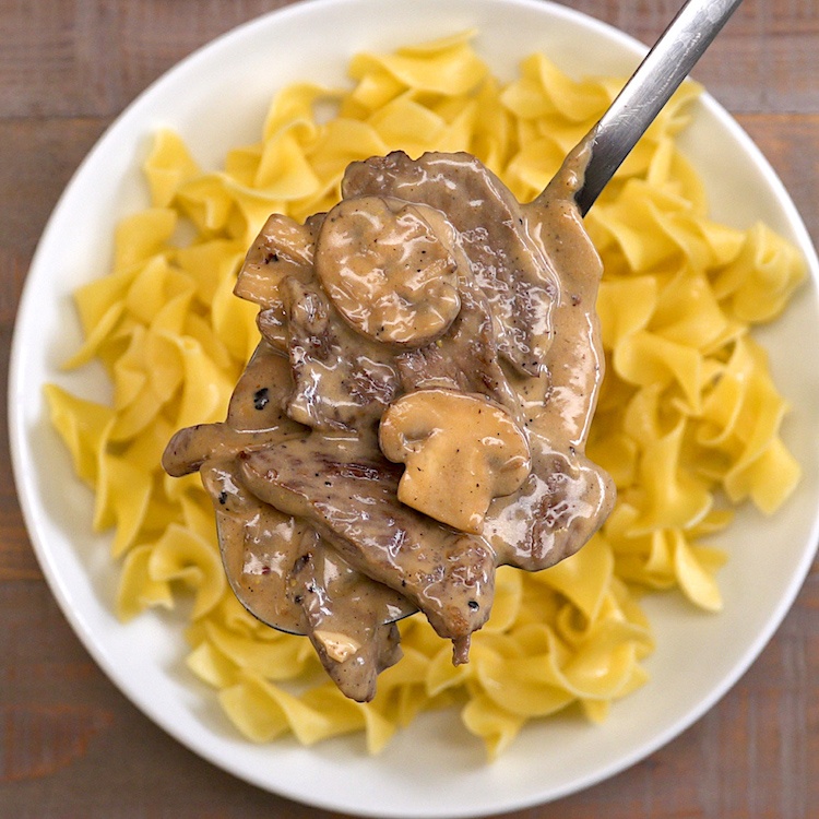Easy Beef Stroganoff