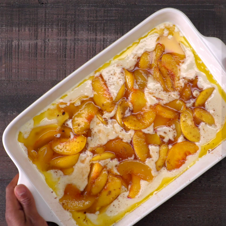 End Of Summer Peach Cobbler