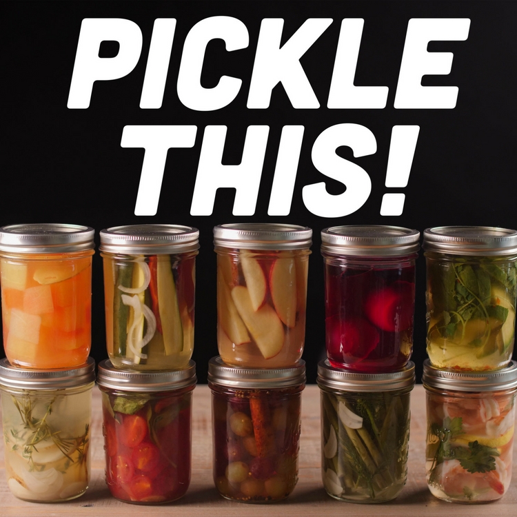10 Delicious and Unexpected Things That You Can Pickle
