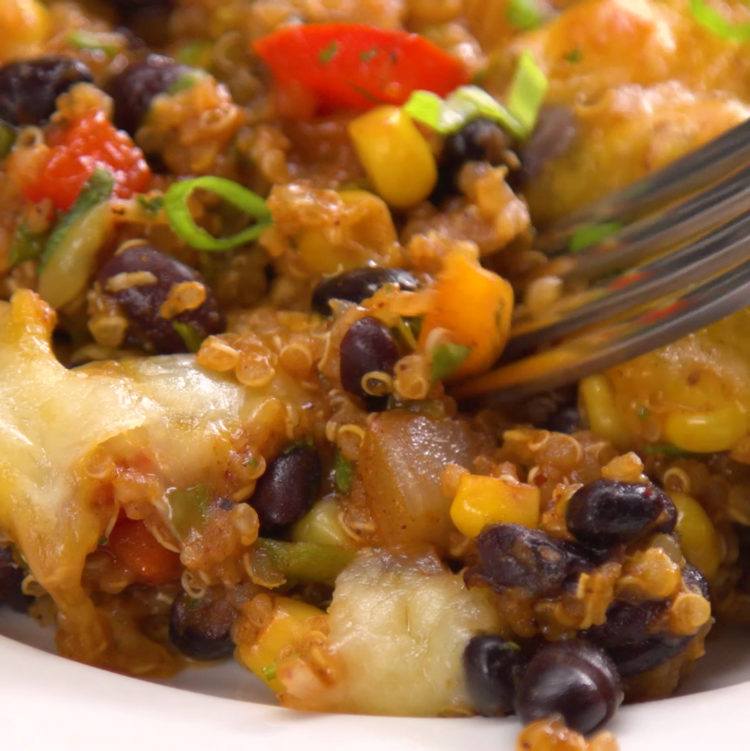 Quinoa Enchilada Bake