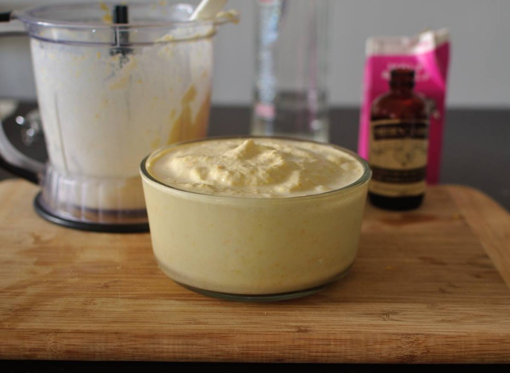 4Ingredient Homemade Orange Creamsicle Ice Cream