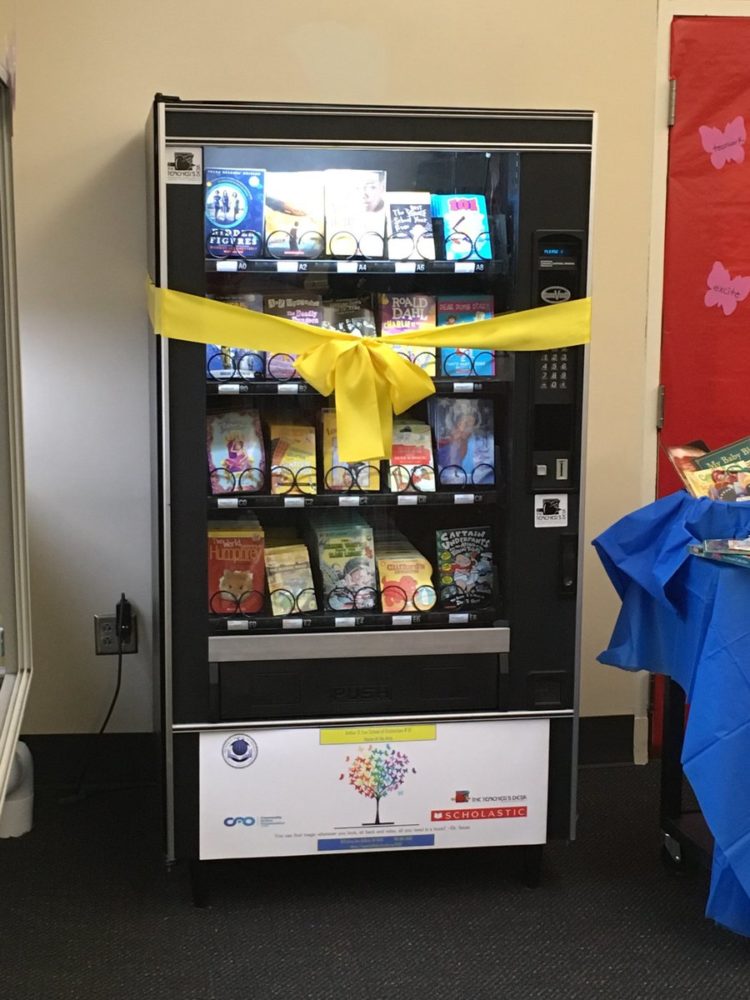 Buffalo School Installs a Book Vending Machine and Kids Are Loving It