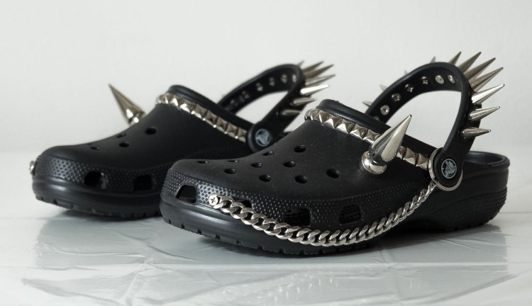 platform crocs spikes