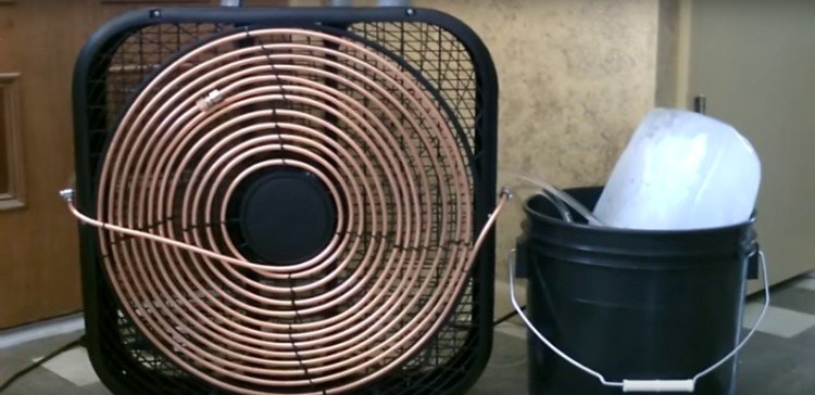 diy air conditioner with fan