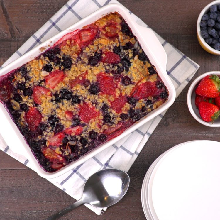 Baked Oatmeal Breakfast Casserole