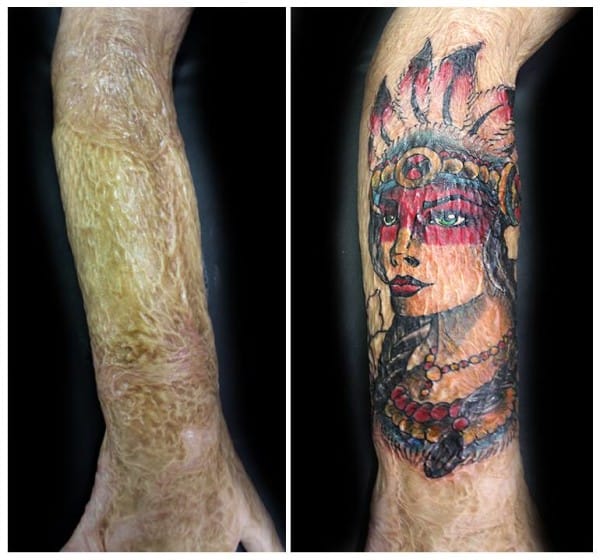 This Tattoo Artist Helps Abuse Survivors Love Their Scars