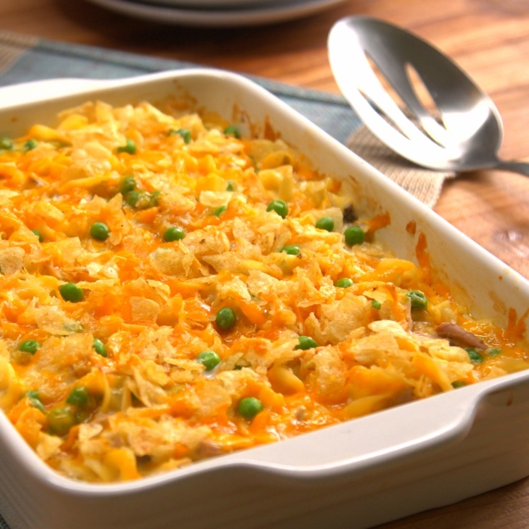 Easy Tuna Noodle Casserole