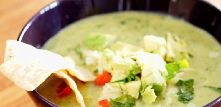 Avocado Chicken Tortilla Soup-image