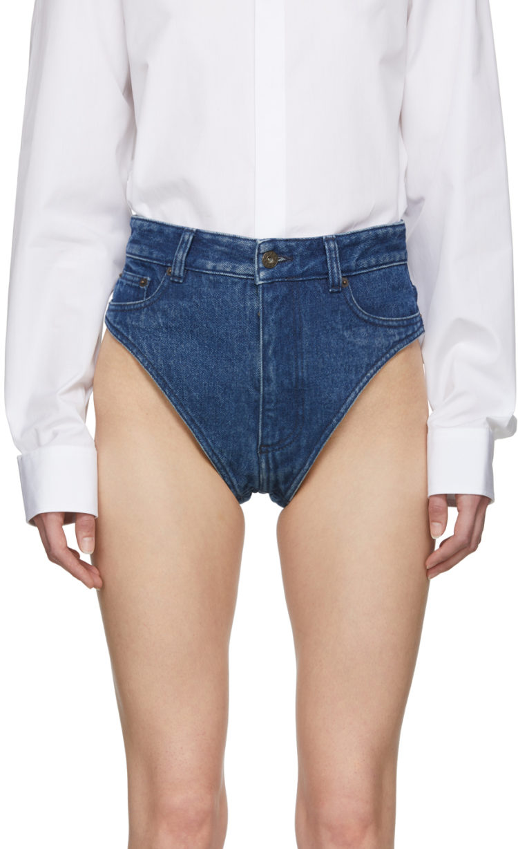 Image of denim panties