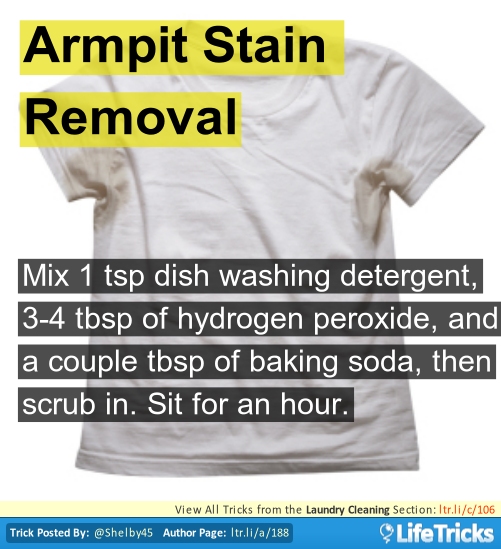 7 Stain Removal Hacks to Save Your Shirts