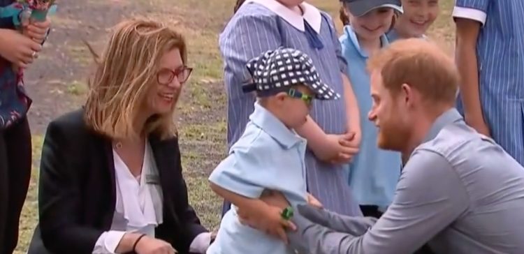 Prince Harry Breaks Royal Protocol When Approached by a Boy With Down Syndrome