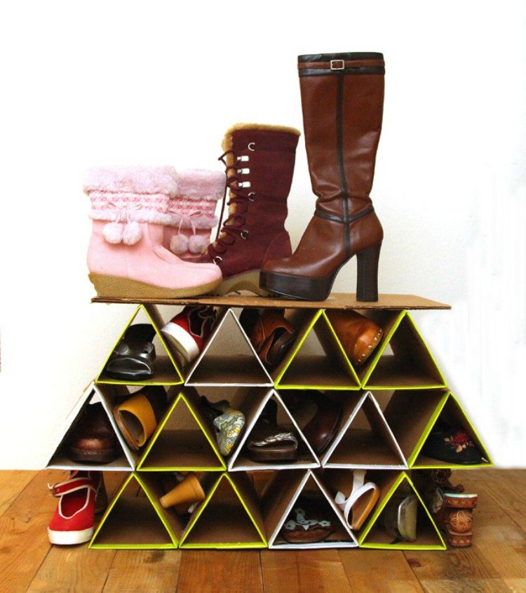 11 Brilliantly Simple DIY Shoe Storage Hacks