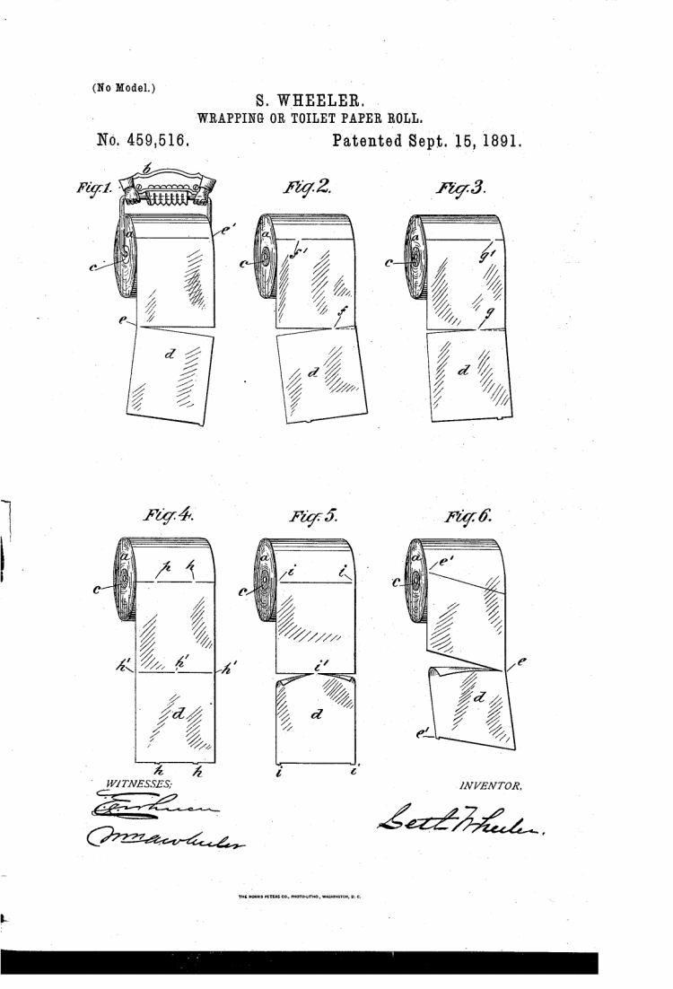 Inventor of the Patent Demonstrates That the Correct Way to Hang Toilet