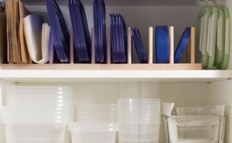 DIY Tupperware Organizer