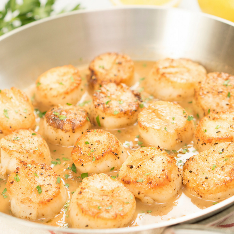 PanSeared Lemon Butter Scallops