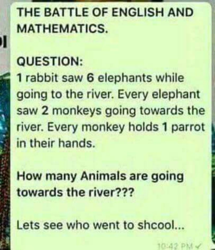 The Crazy Word Problem Confusing Everybody In Your Newsfeed