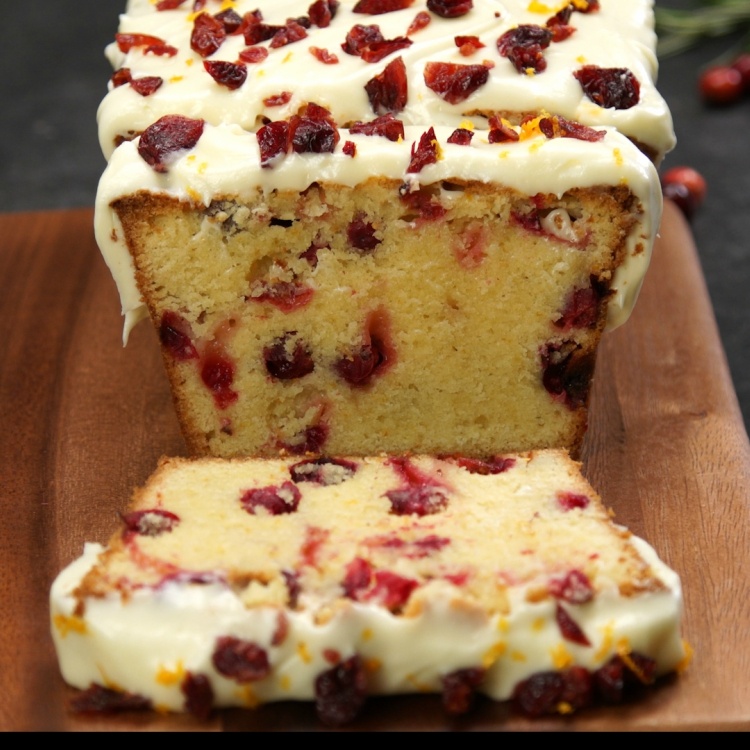 Cranberry Orange Pound Cake