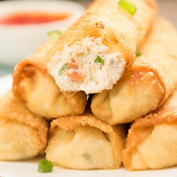 Mouth Watering Crab Rangoon Egg Rolls In A Snap