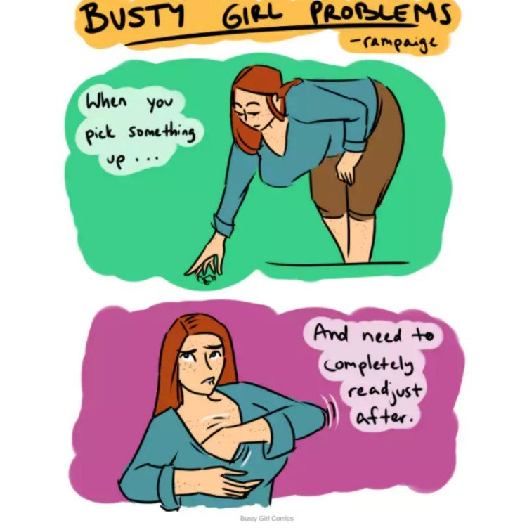 16 Things Only Ladies With Big Boobs Will Understand