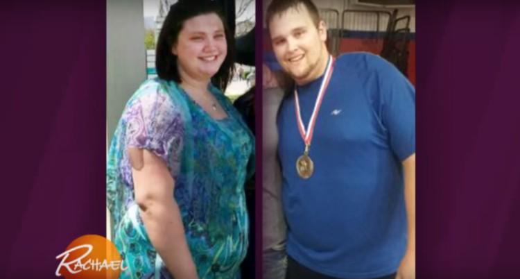 Image of couple who lost weight together.