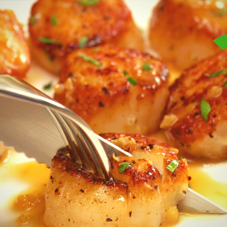 PanSeared Lemon Butter Scallops