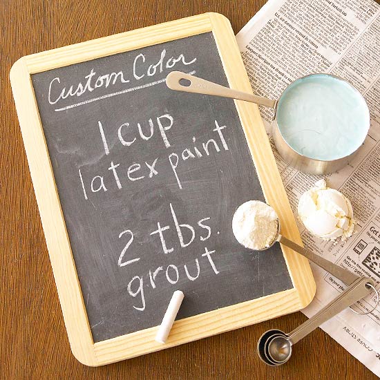 Make Your Own Chalkboard Paint in Any Color