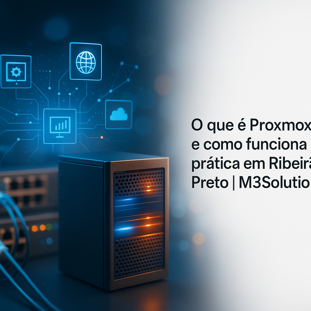 Proxmox VE Ribeirão Preto | Virtualização Empresarial