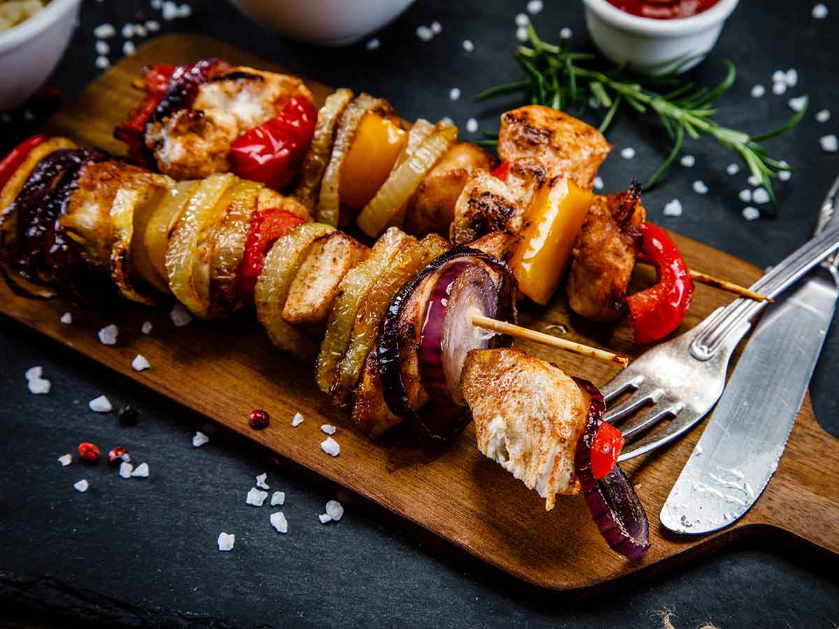 Calories in British turkey piripiri kebabs by morrisons and Nutrition Facts