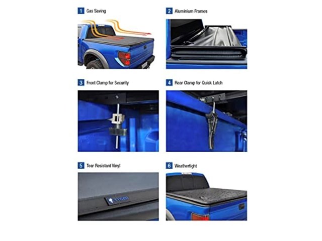 2020 Toyota Tacoma Tyger Trifold Soft Cover
