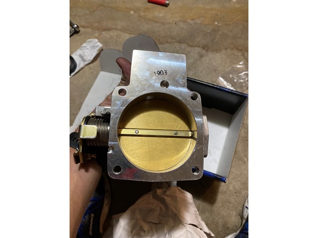 Throttle Body BBK 1792 Dodge Hemi 5.7/6.1/6.4L 85mm Cable Drive