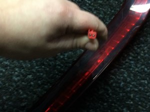 2009 Cadillac CTS Third Brake Light