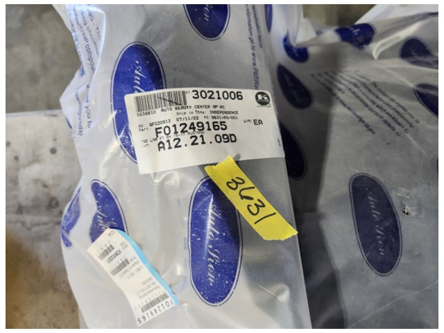 2015 Ford Mustang Fender Liner, still in the package