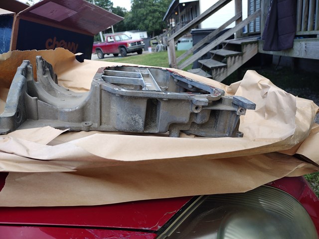 2007 Nissan Sentra top oil pan 2.5L