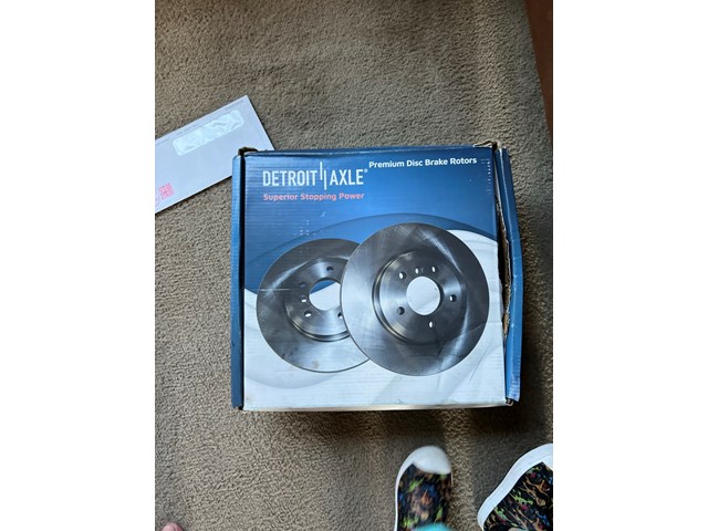 2008 Subaru WRX Front Rotors