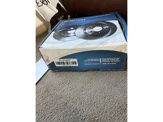 2008 Subaru WRX Front Rotors