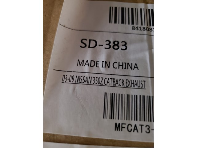 2003-2009 Nissan 350Z Coupe/Convertible T-304 Stainless Steel N1 Style Dual Catb