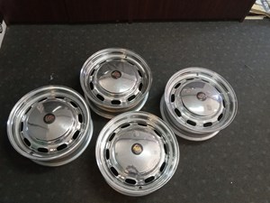 1965 Porsche 911 OR 912 VINTAGE RIMS AND HUB CAPS