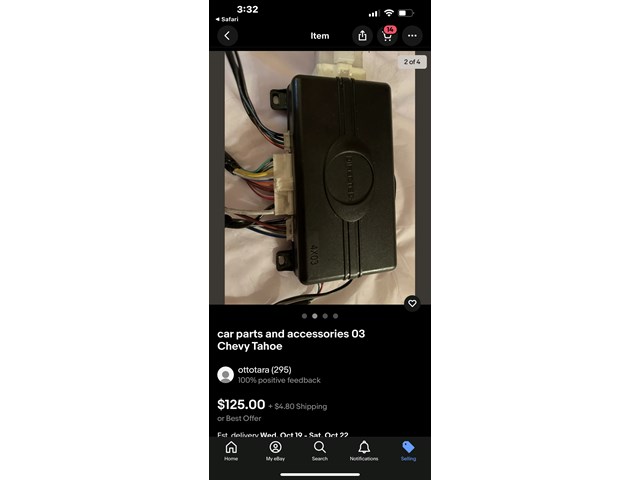 2003 Chevy Tahoe Remote Starter 