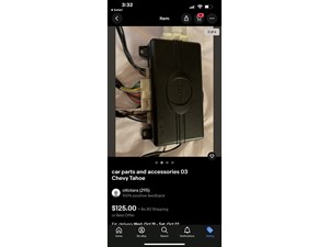 2003 Chevy Tahoe Remote Starter 