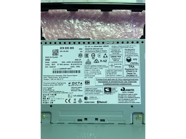 2021 Volkswagen GTI Radio