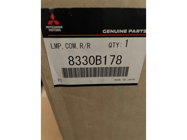 2020 Mitsubishi Outlander Tail Light