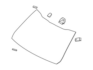 2020 Kia Telluride Back Glass