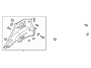 2019 Kia Soul Quarter Panel