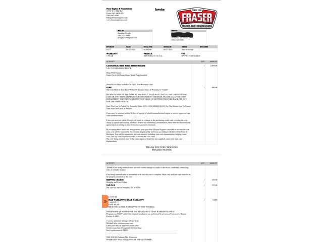 2009-2015 Ford F150 Engine