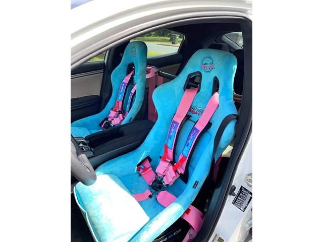 Nrg racing seats and 5 point harness 