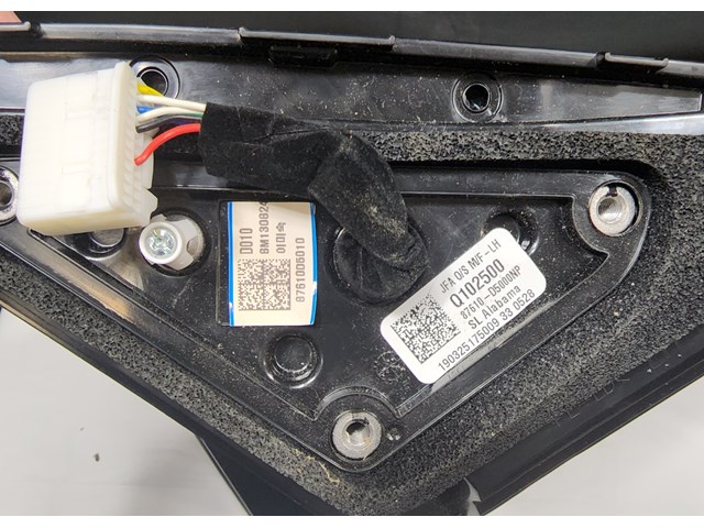 2018 OEM Kia Optima Power Rear View Mirror Driver Left Black