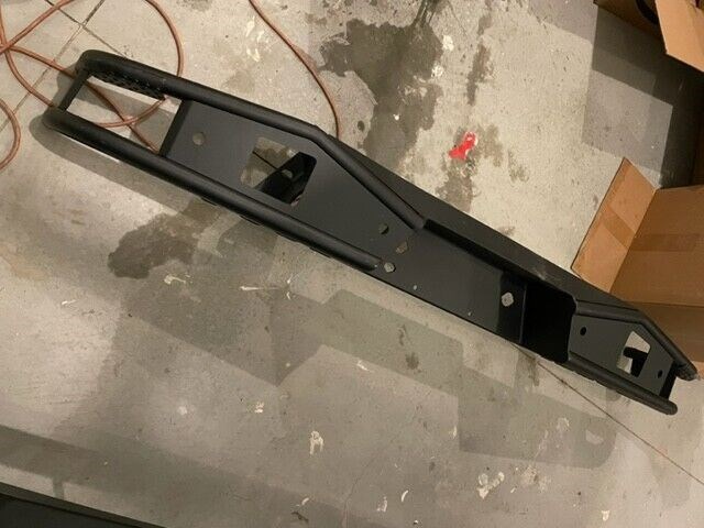 Off-Road Rear Bumper with LED Fog Lights