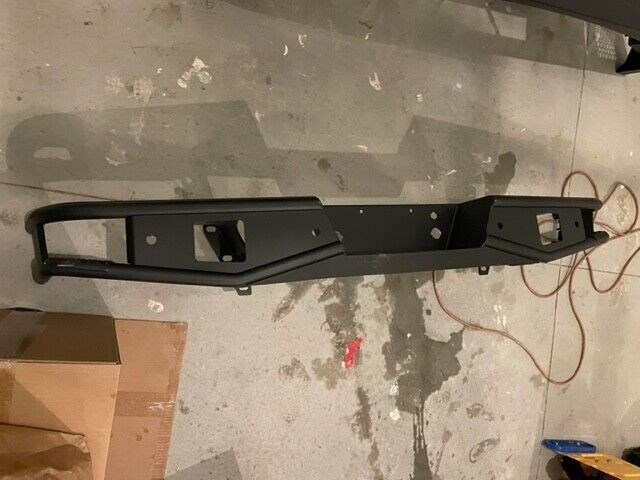 Off-Road Rear Bumper with LED Fog Lights