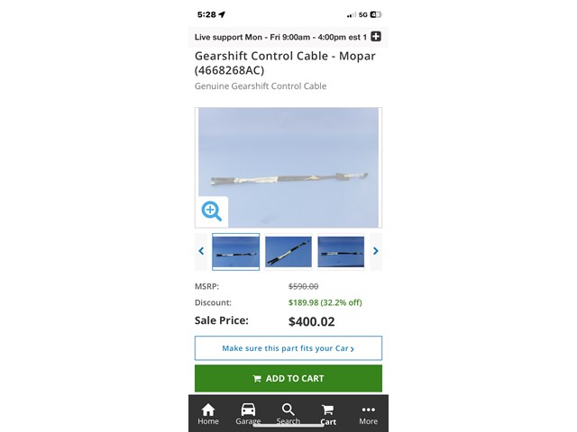 2000 Chrysler PT Cruiser Transmission Wiring cable